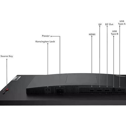 Lenovo 27" ThinkVision P27q-30 Monitor in Raven Black - 63A2GAR1US - Image 12