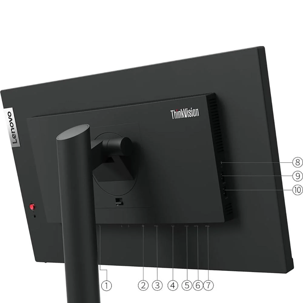 Lenovo 21.5" ThinkVision T22i-30 Full HD WLED LCD Monitor in Raven Black - 63B0MAT6US - Image 12