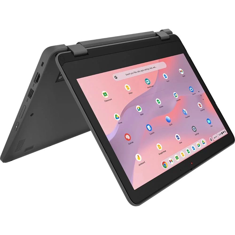 Lenovo 11.6" 300e Yoga Gen 4 Chromebook in Graphite Gray - 82W2000AUS - Image 3