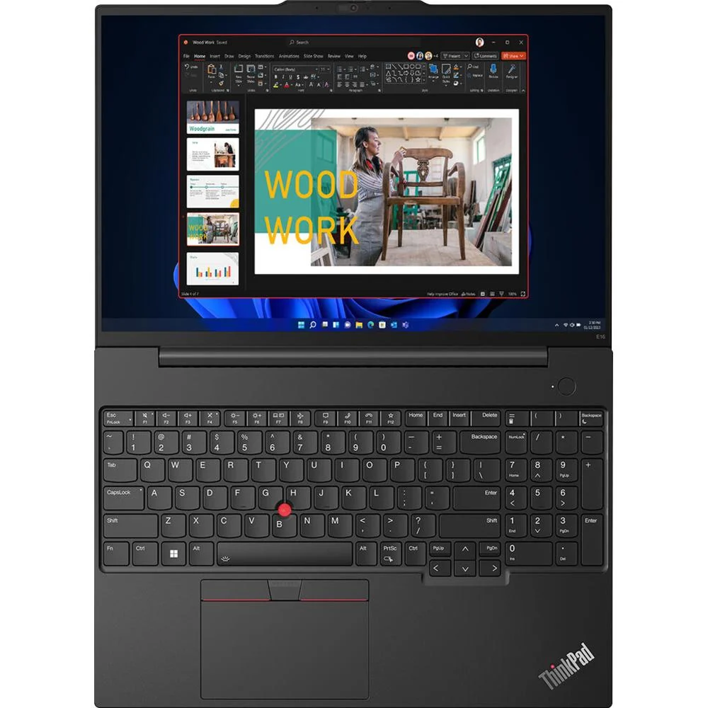Lenovo 16" ThinkPad E16 Gen 1 WUXGA AMD Ryzen 5 Notebook - 21JT001BUS - Image 7