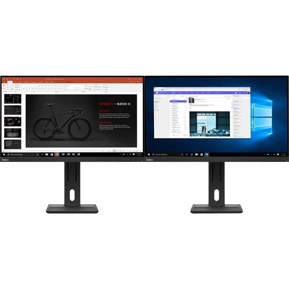 Lenovo 27" ThinkVision E27q-20 WLED Monitor in Black - 62D0GAR1US - Image 12