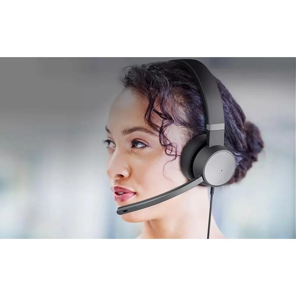 Lenovo Go Wired ANC Headset in Thunder Black - 4XD1C99223 - Image 11