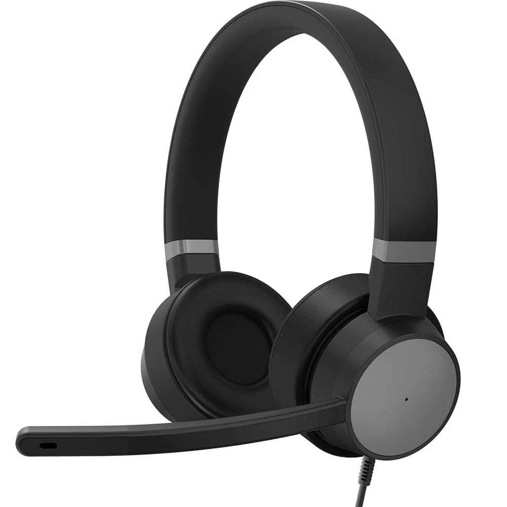 Lenovo Go Wired ANC Headset in Thunder Black - 4XD1C99223 - Image 2