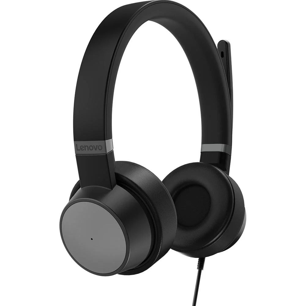 Lenovo Go Wired ANC Headset in Thunder Black - 4XD1C99223 - Image 3