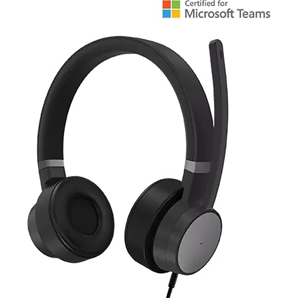 Lenovo Go Wired ANC Headset in Thunder Black - 4XD1C99223 - Image 9