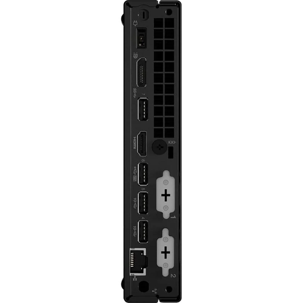 Lenovo ThinkCentre M70q Gen 4 Tiny Desktop Computer in Black - 12E30001US - Image 3