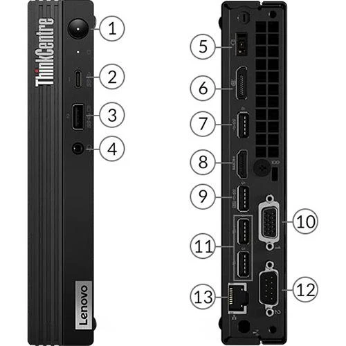 Lenovo ThinkCentre M75q Gen 2 Tiny Desktop Computer - 11JN002RUS - Image 12