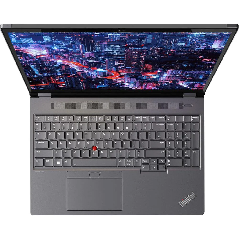 Lenovo 16" ThinkPad P16 Gen 2 Mobile Workstation in Storm Gray - 21FA002NUS - Image 4