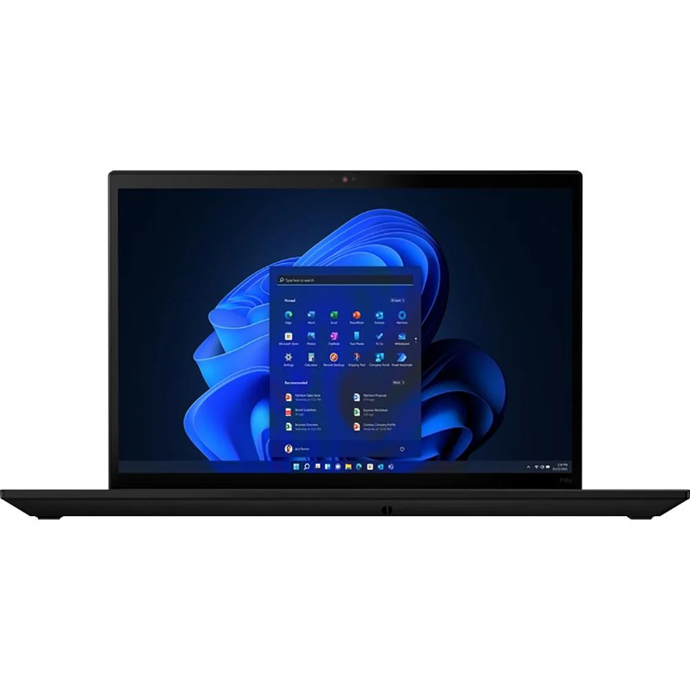 Lenovo 16" ThinkPad P16s Gen 2 Mobile Workstation in Villi Black - 21HK003EUS - Image 2