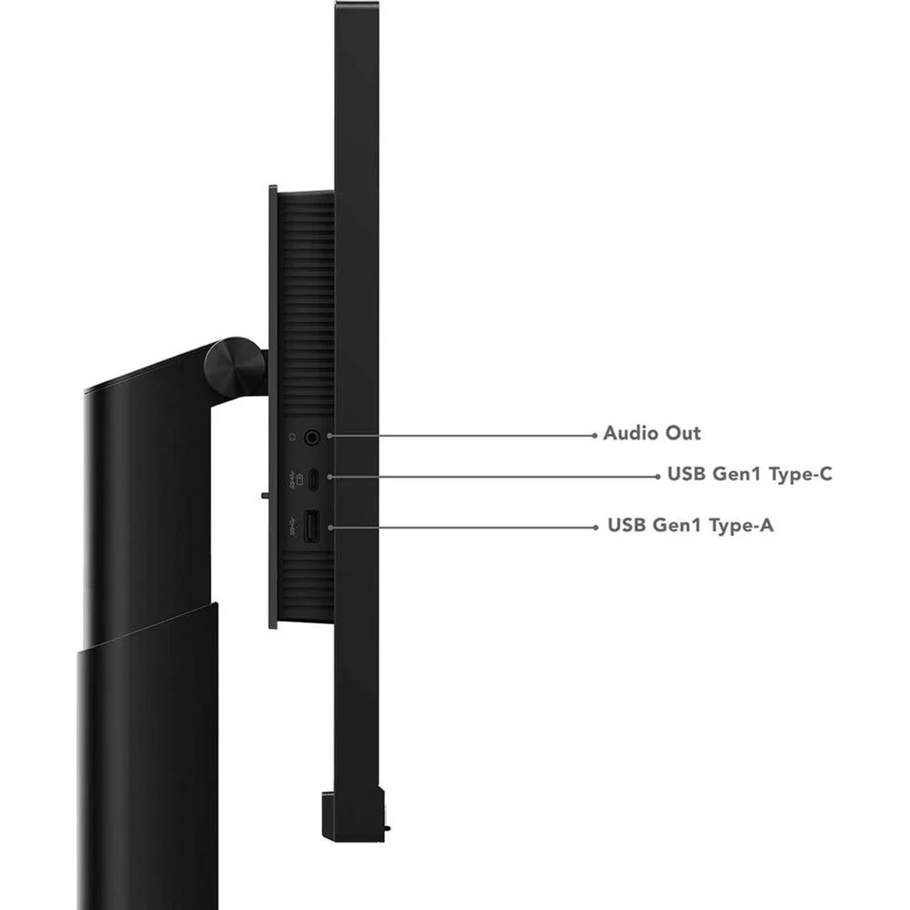 Lenovo ThinkVision P27u-20 27" 4K UHD 3840x2160 60Hz 16:9 4ms IPS Monitor, Black - Image 12