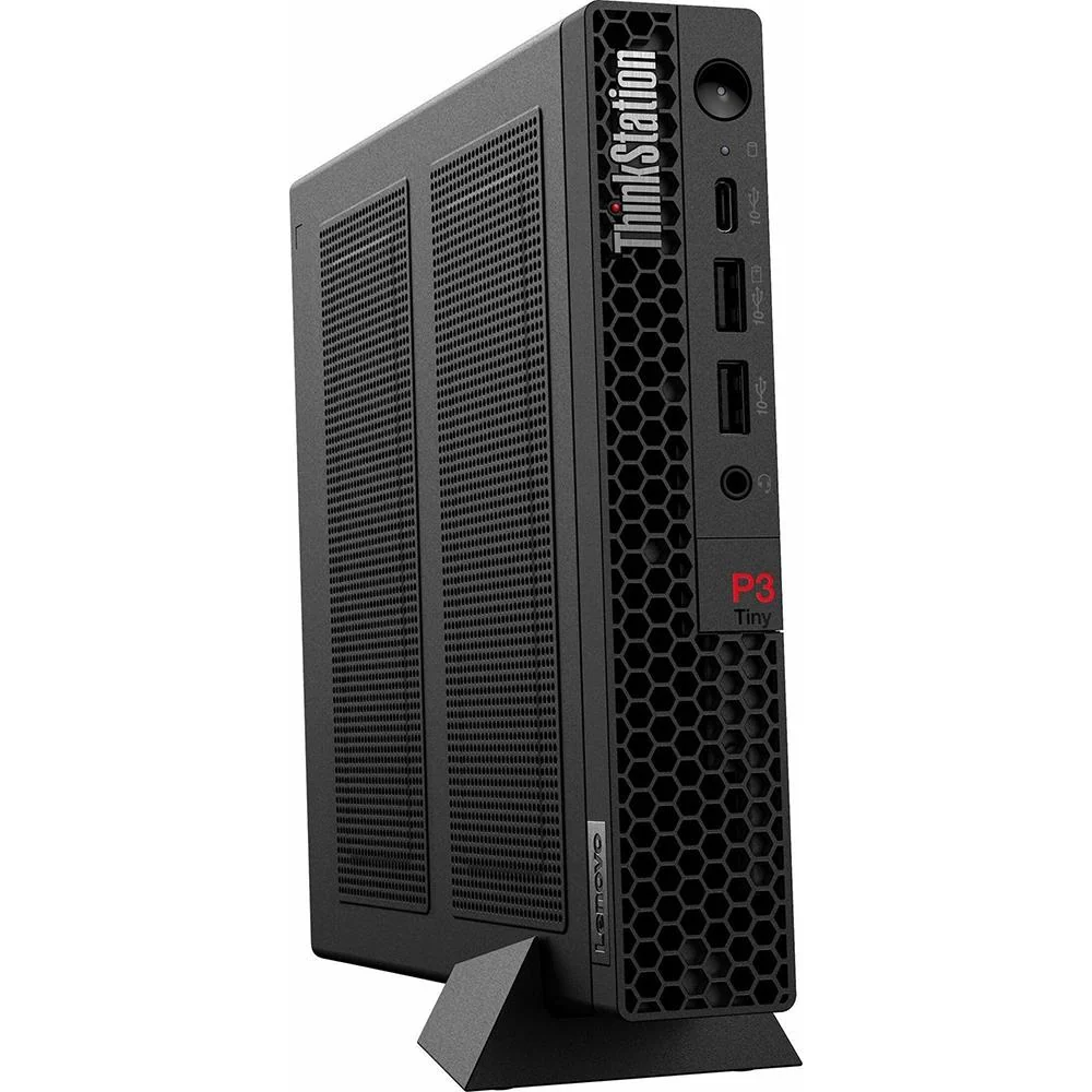 Lenovo ThinkStation P3 Tiny Workstation in Black - 30H00041US - Image 3