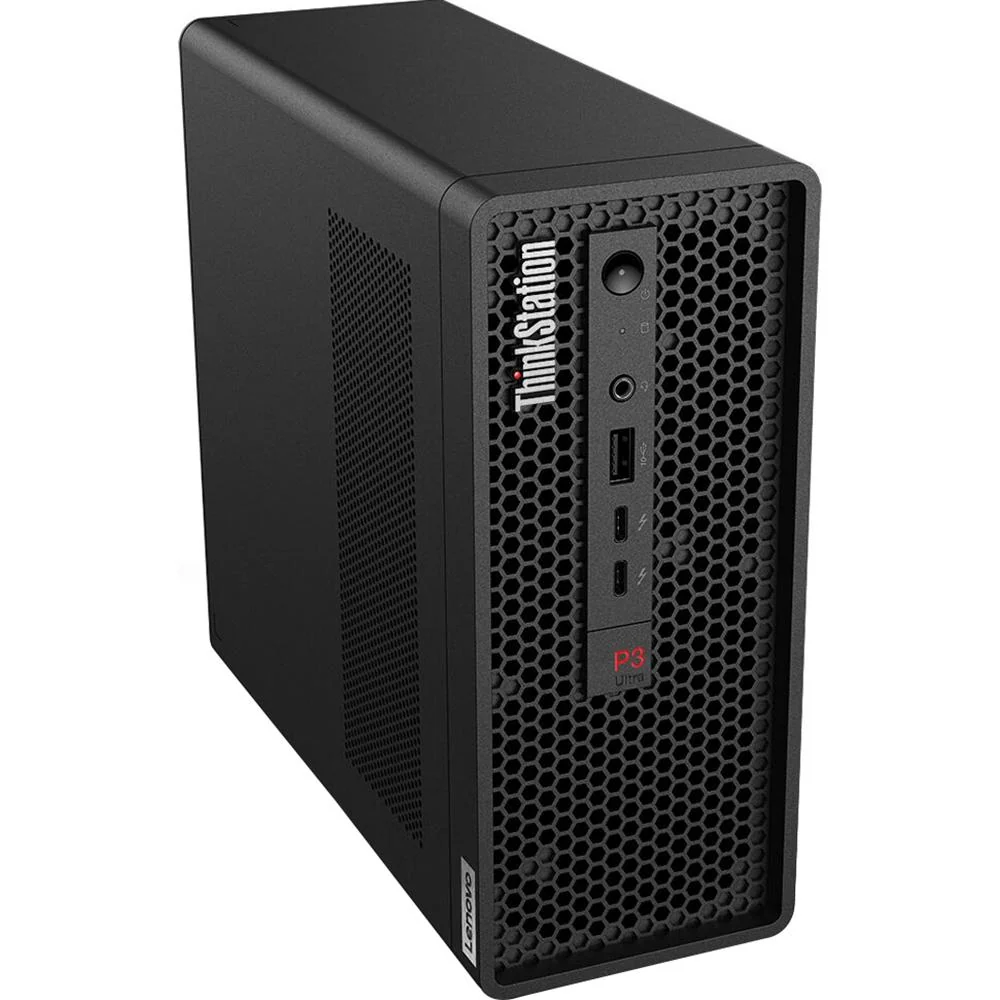 Lenovo ThinkStation P3 Ultra SFF Workstation in Black - 30HA001GUS - Image 3