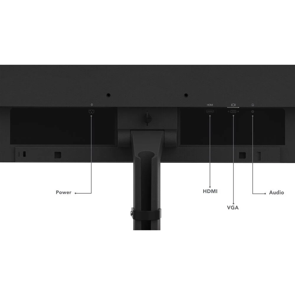 Lenovo 23.8" ThinkVision S24e-20 Monitor in Raven Black - 62AEKAT2US - Image 7