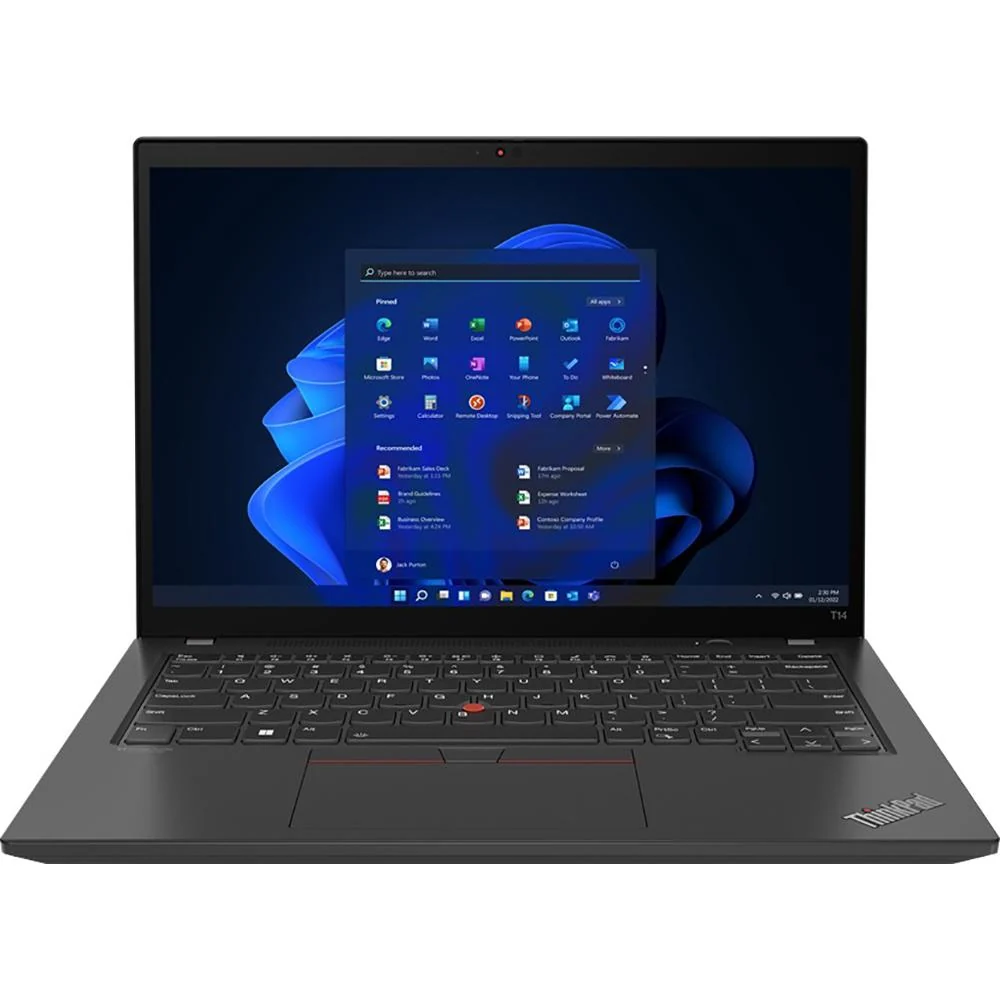 Lenovo 14" ThinkPad T14 Gen 3 AMD Ryzen 7 Notebook in Thunder Black - 21CF003TUS