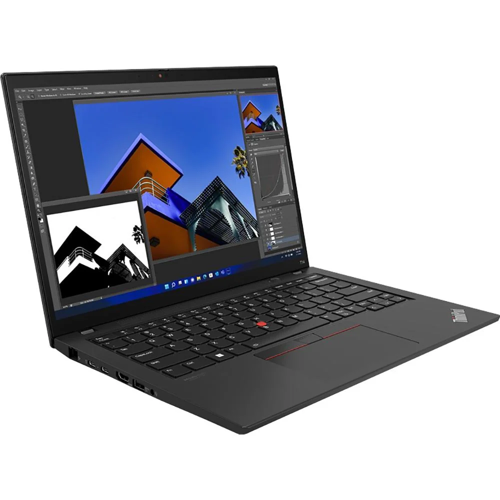 Lenovo 14" ThinkPad T14 Gen 3 AMD Ryzen 7 Notebook in Thunder Black - 21CF003TUS - Image 3