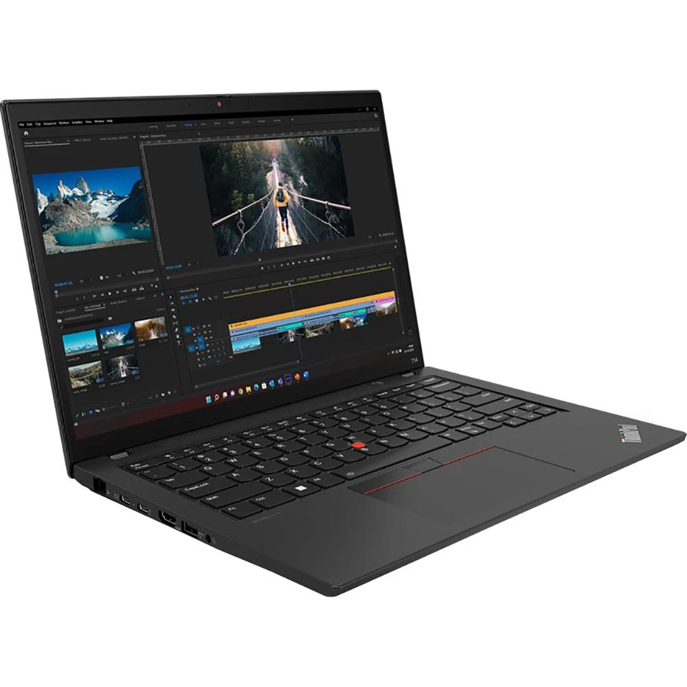Lenovo 14" ThinkPad T14 Gen 4 Intel Core i5 Notebook in Thunder Black - 21HD0086US - Image 3