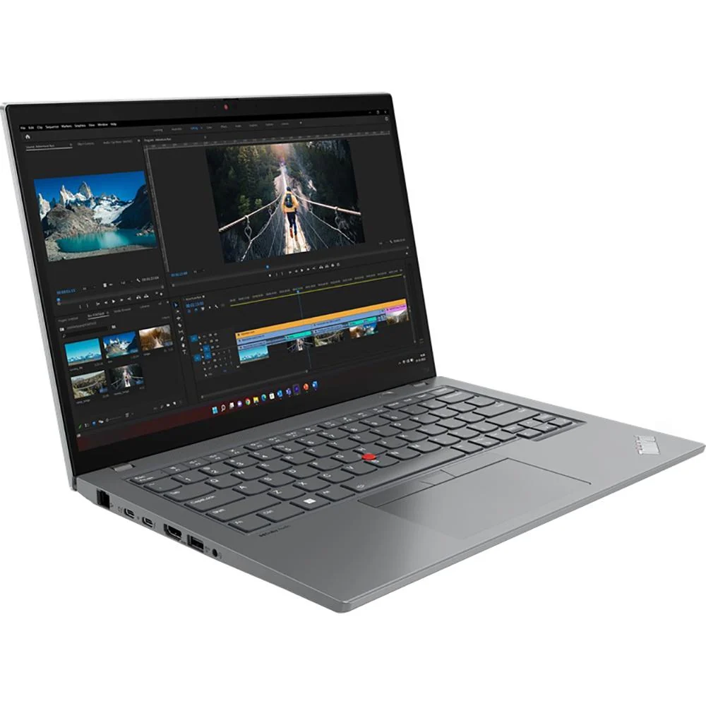 Lenovo 14" ThinkPad T14 Gen 4 Intel Core i7 Notebook in Storm Gray - 21HD002BUS - Image 4