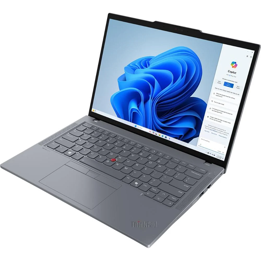 Lenovo 14" ThinkPad T14 Gen 5 Intel Core Ultra 7 Notebook in Gray - 21ML0089US - Image 3
