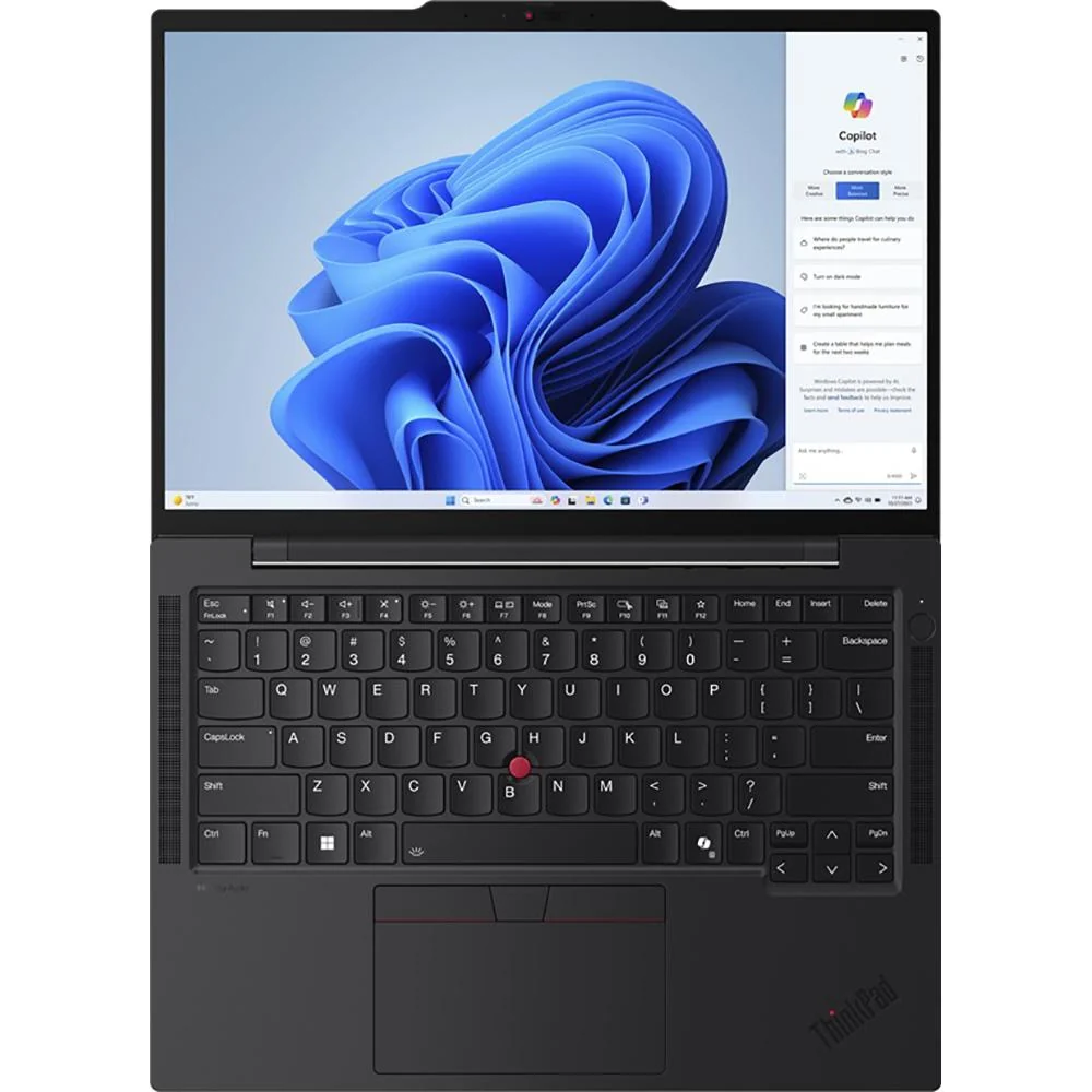 Lenovo 14" ThinkPad T14s Gen 5 Intel Core Ultra 7 Notebook in Black - 21LS0058US - Image 5