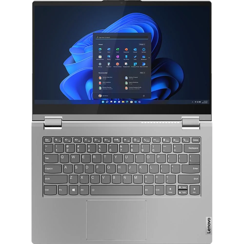 Lenovo 14" ThinkBook 14s Yoga G3 IRU Convertible 2 in 1 Notebook - 21JG0018US - Image 2