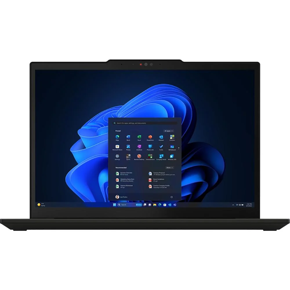 Lenovo 13.3" ThinkPad X13 Gen 5 Intel Core Ultra 5 Notebook in Black - 21LU003SUS - Image 2
