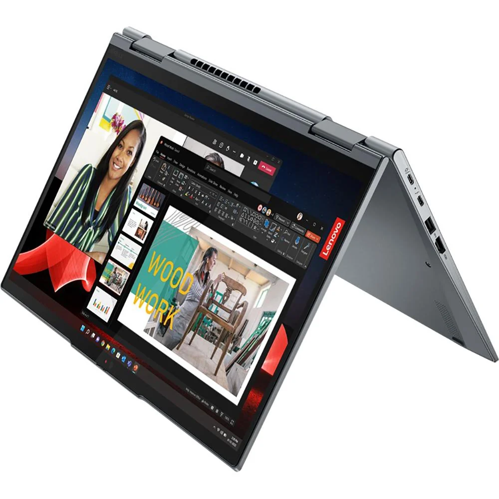 Lenovo 14" ThinkPad X1 Yoga Gen 8 Touchscreen Convertible 2 in 1 Notebook - 21HQ000CUS - Image 5