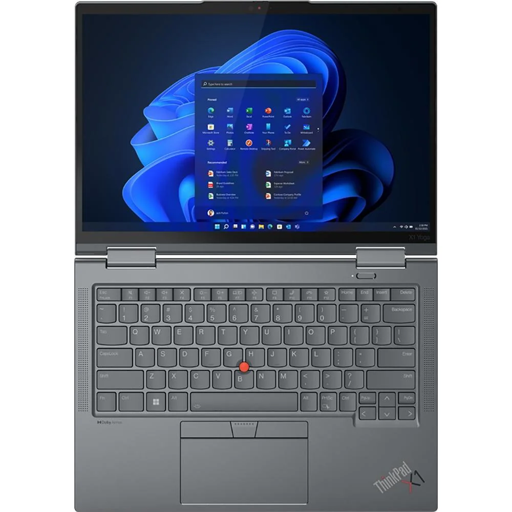 Lenovo 14" ThinkPad X1 Yoga Gen 8 Touchscreen Convertible 2 in 1 Notebook - 21HQ000CUS - Image 9