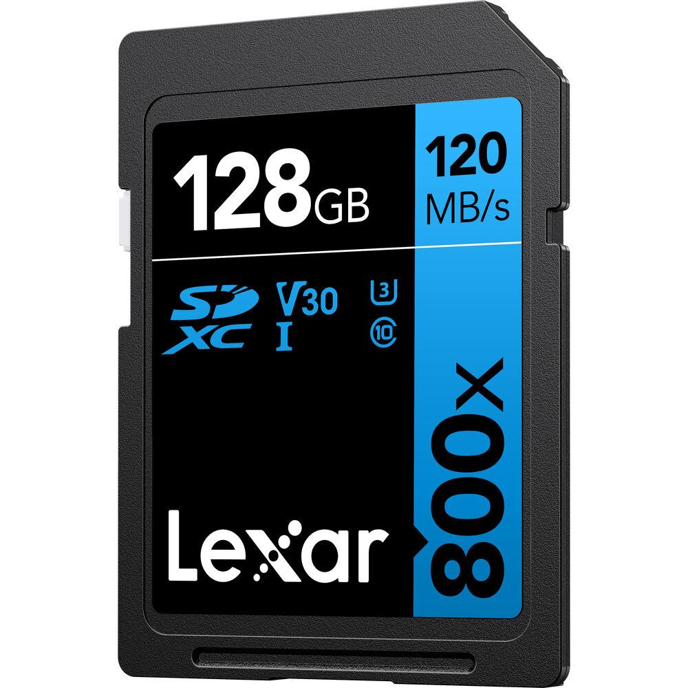 Lexar 128GB High-Performance 800x UHS-I SDHC Memory Card BLUE Series - (4-Pack) - Image 4