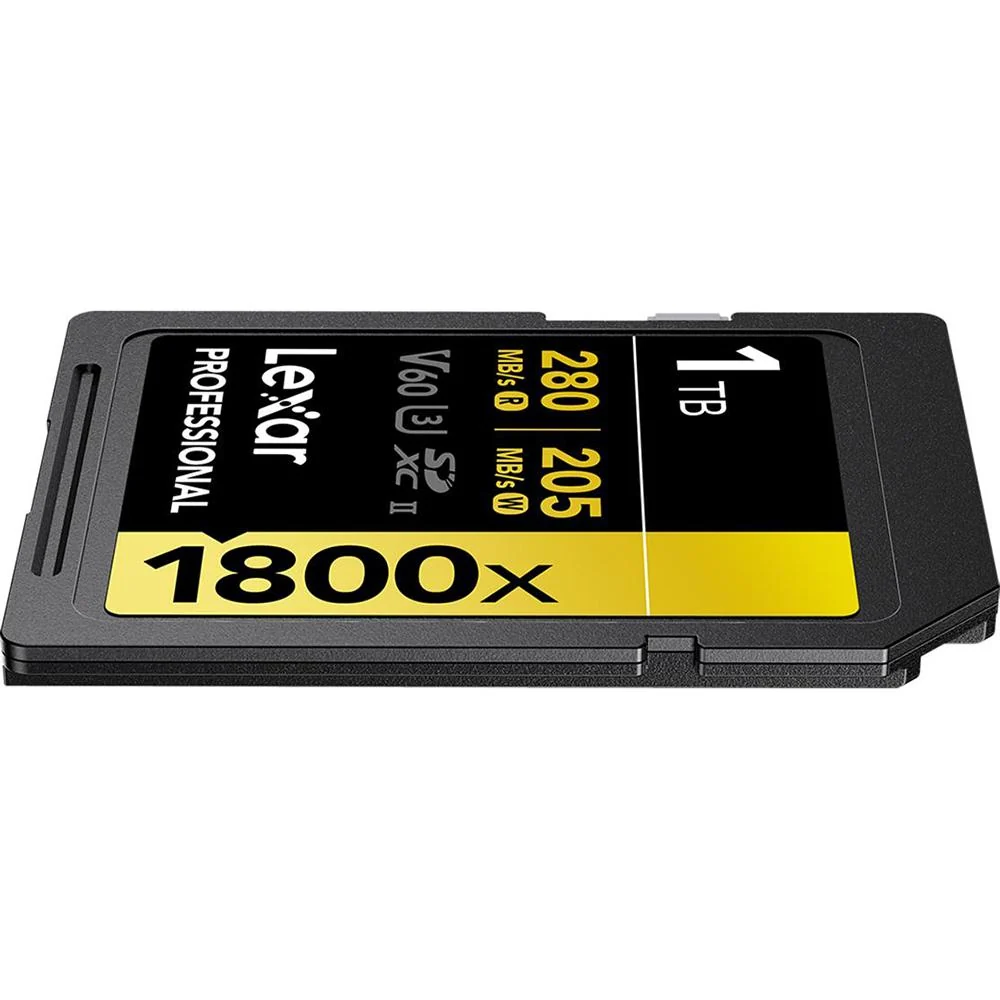 Lexar 1TB Professional 1800x UHS-II SDXC Memory Card (GOLD Series) - Image 4