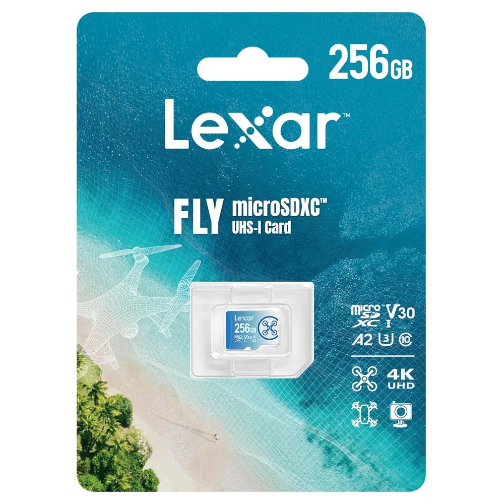 Lexar 256 GB FLY microSDXC UHS-I Memory Card (3-Pack) + Drone Software Bundle - Image 5