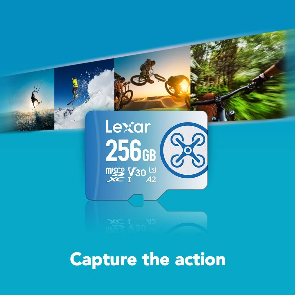 Lexar 256 GB FLY microSDXC UHS-I Memory Card with Bonus Accessories - (2-Pack) - Image 9