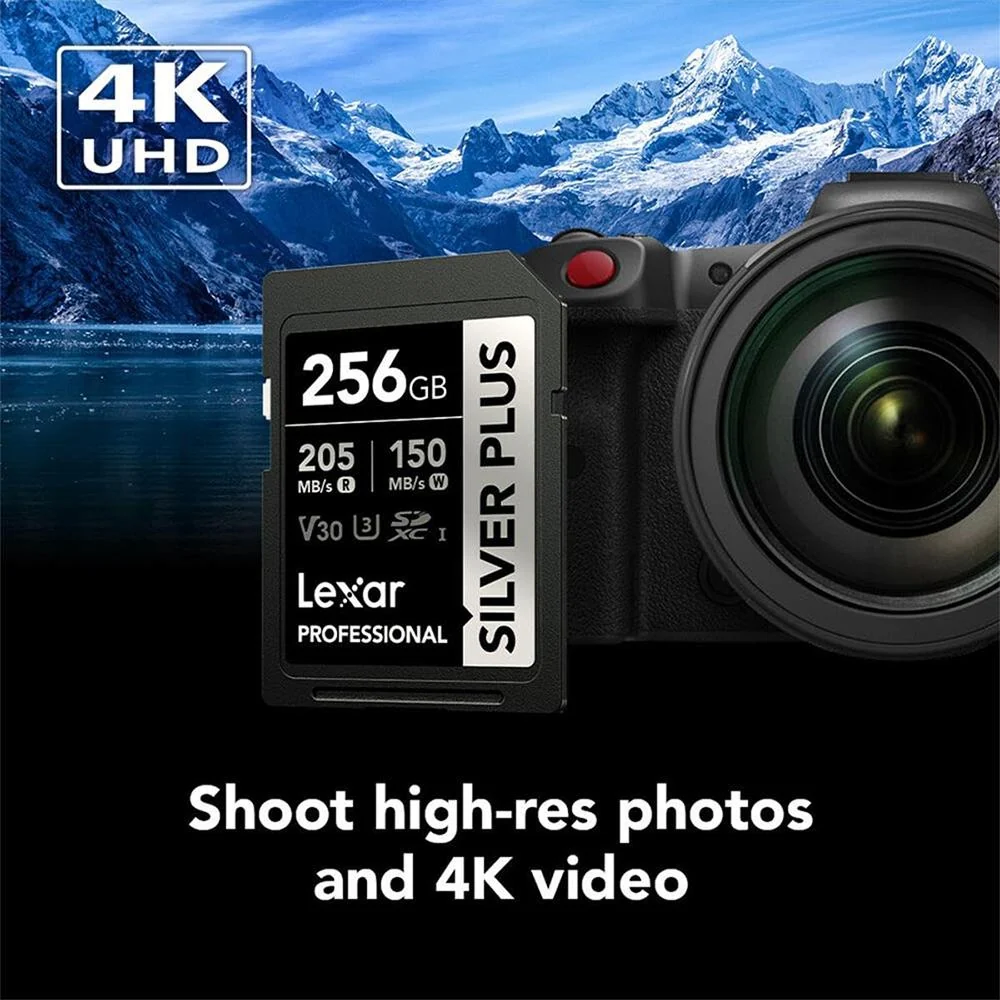 Lexar 256GB Professional SILVER PLUS UHS-I SDXC Memory Card 2 Pack - Image 6