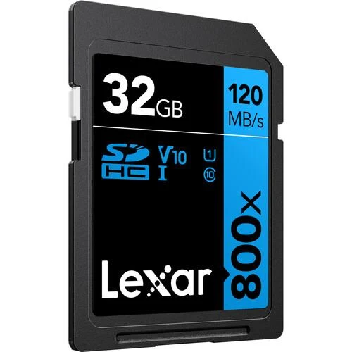 Lexar 32GB High-Performance 800x UHS-I SDHC Memory Card BLUE Series - (3-Pack) - Image 3