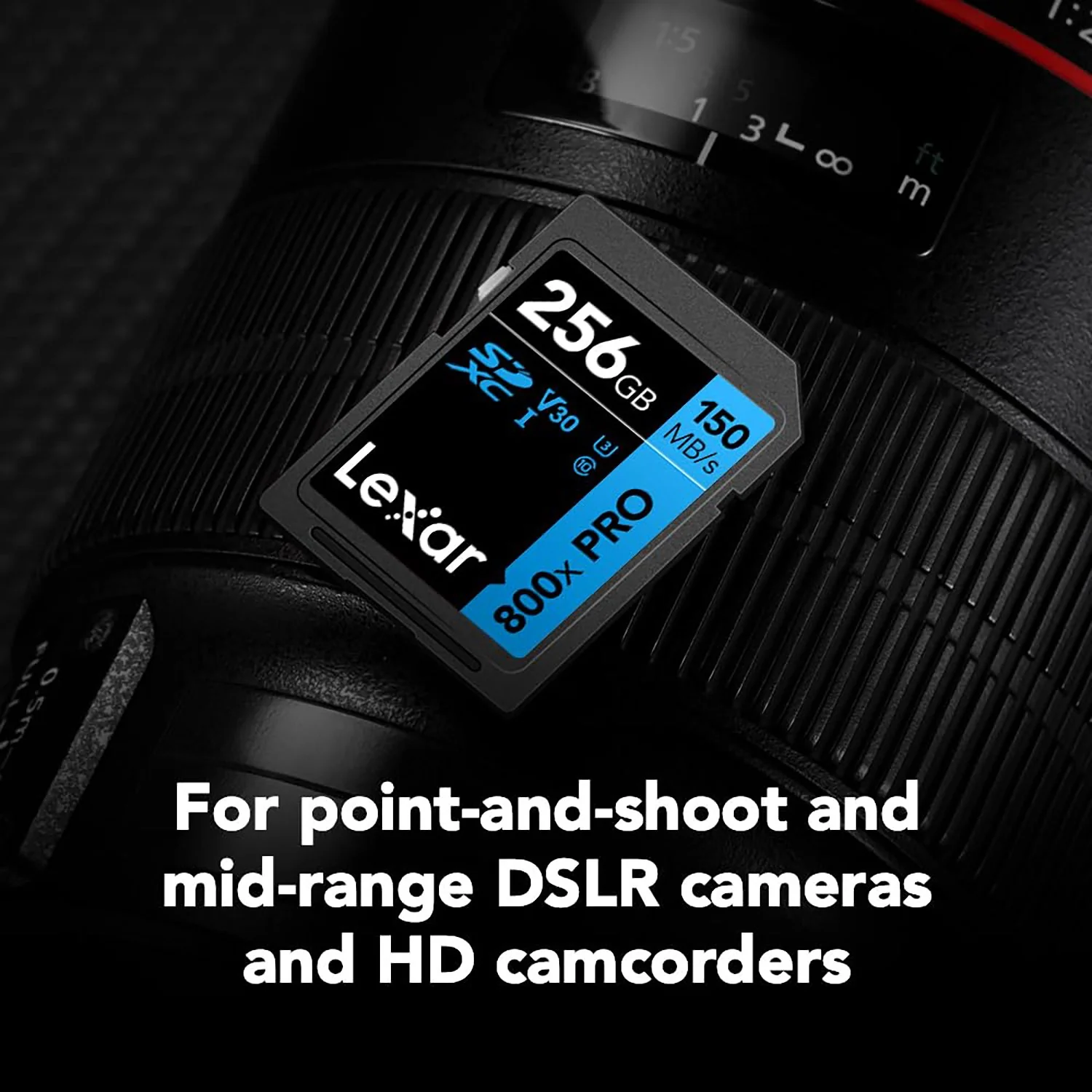 Lexar High-Performance 800x PRO BLUE Series 256 GB SDHC Memory Card - Image 5