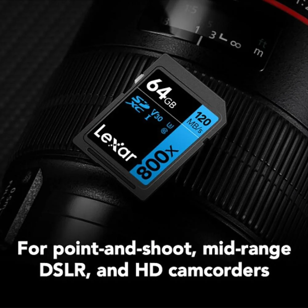 Lexar High-Performance 800x PRO BLUE Series 64GB SDXC Memory Card, 2 Pack - Image 7