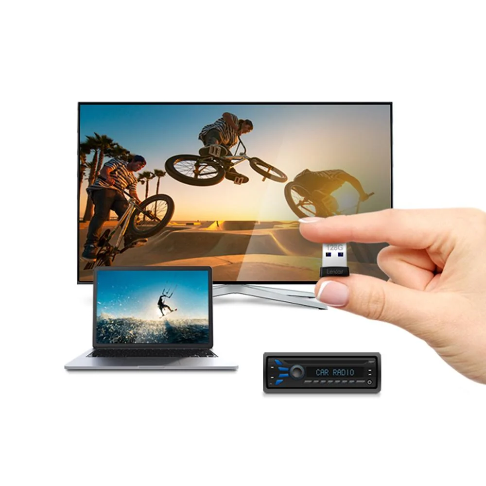 Lexar JumpDrive S47 USB 3.1 Flash Drive 64GB 3 Pack - Image 9