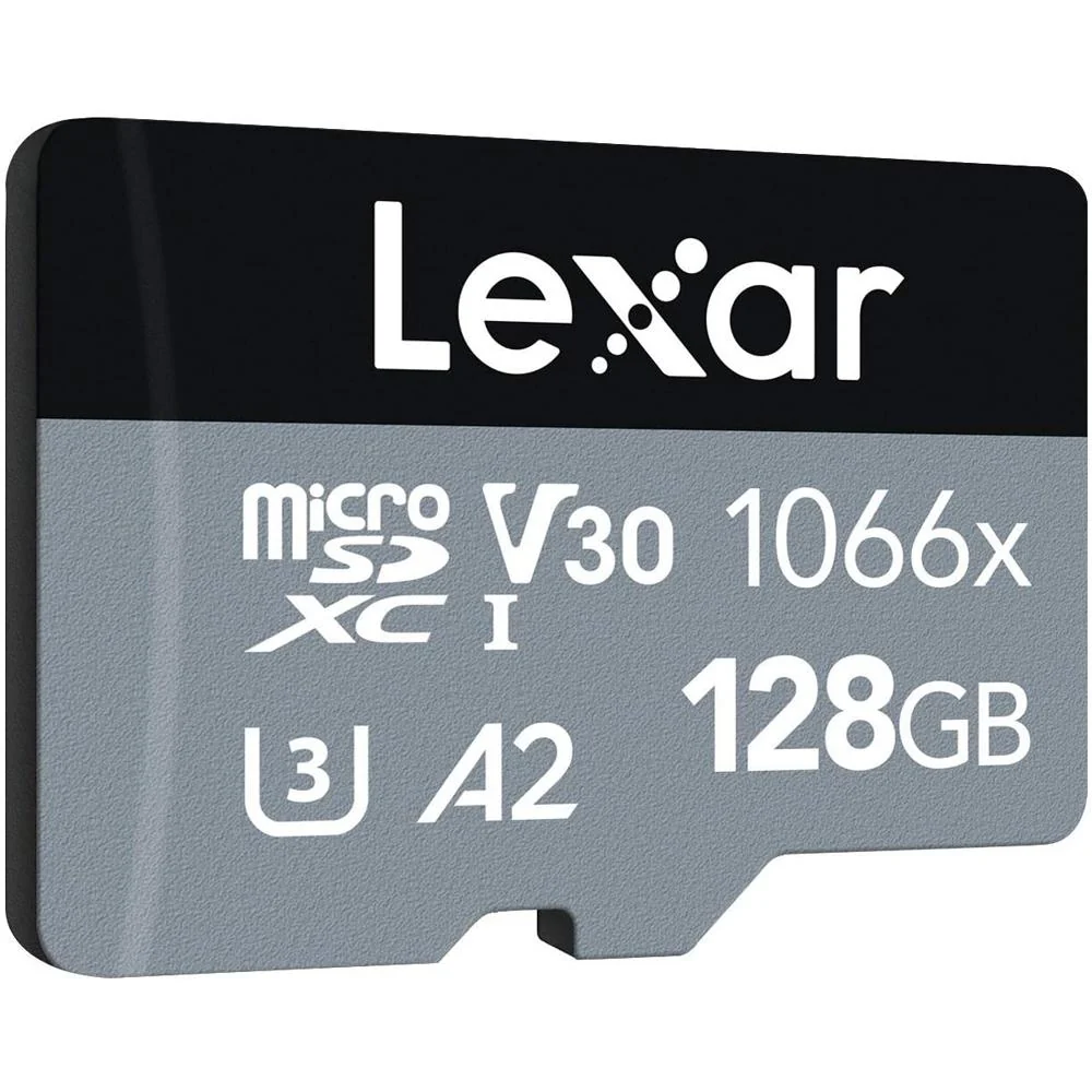 Lexar Professional 128GB 1066x MicroSDXC Memory Card with Adapter LMS1066128G - Image 2
