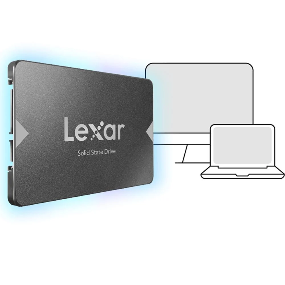 Lexar NS100 2.5" SATA III (6Gb/s) 128GB SSD External Memory Open Box - Image 4