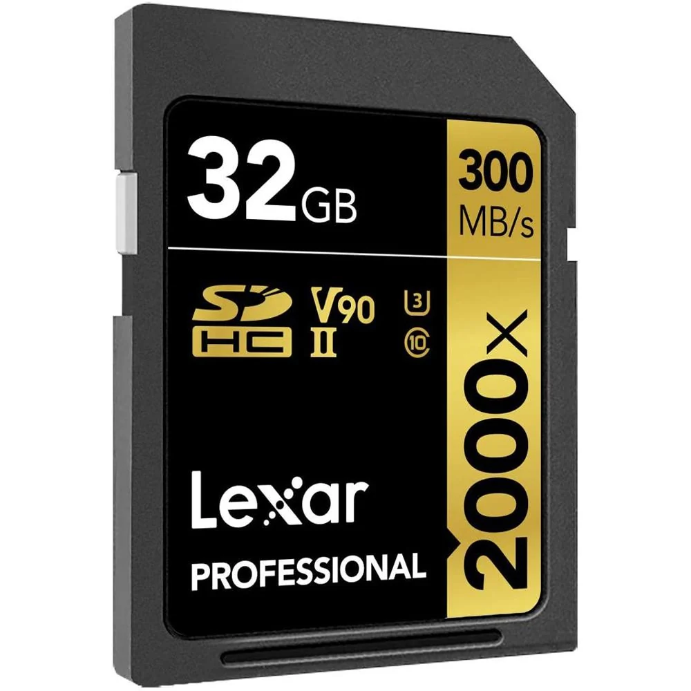 Lexar Pro 2000x UHS-II Memory Card 32GB Card 2-Pack + Editing Suite & 64GB Drive - Image 4