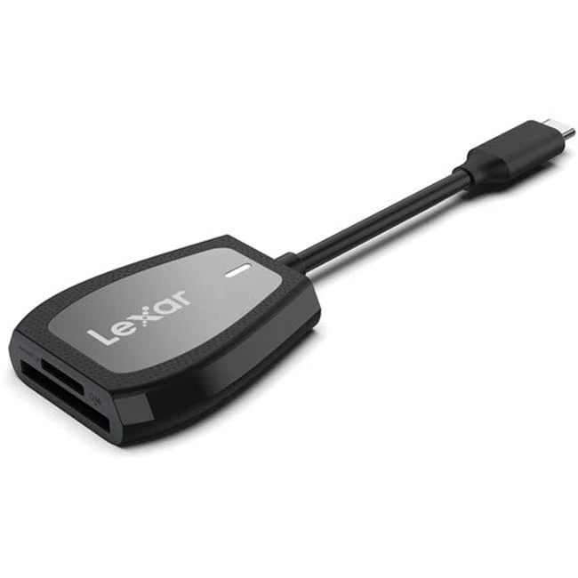 Lexar Pro USB-C Dual-Slot Reader (LRW470U-RNHNU) + 160GB Memory Bundle - Image 6