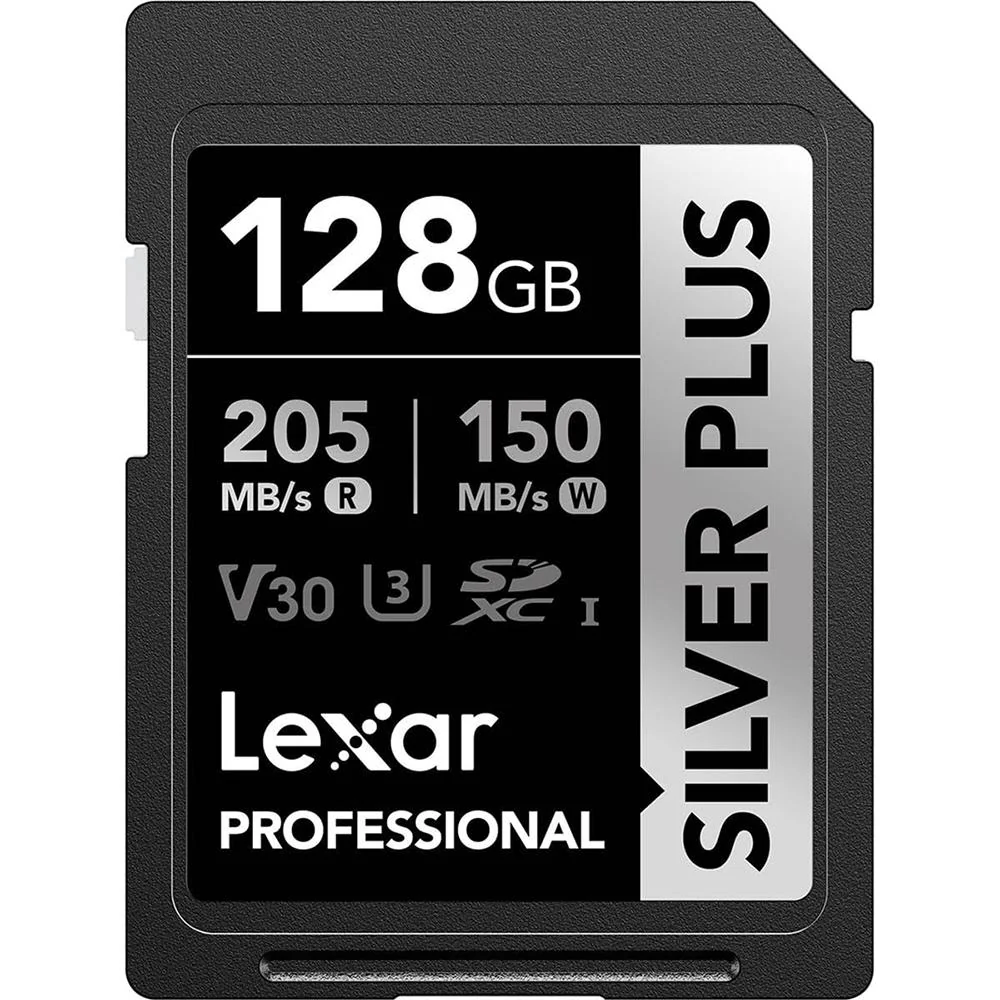 Lexar Professional SILVER PLUS UHS-I SDXC 128 GB Memory Card 4 Pack - Image 2