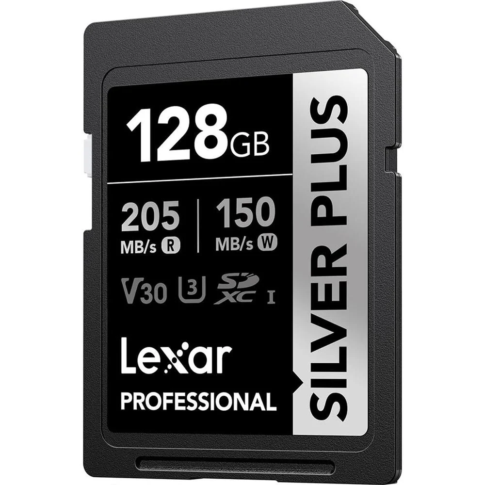 Lexar Professional SILVER PLUS UHS-I SDXC 128 GB Memory Card 4 Pack - Image 4