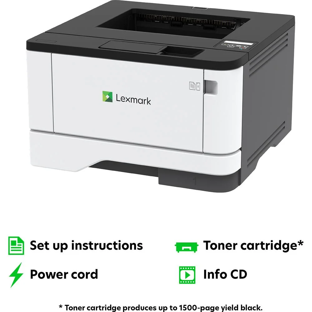 Lexmark MS331dn Black and White Laser Printer (29S0000) - Image 8