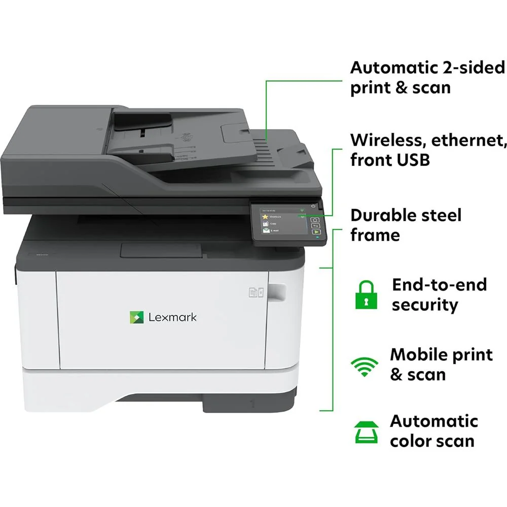 Lexmark MX431adw Wireless Black and White All-in-One Laser Printer (29S0500) - Image 7