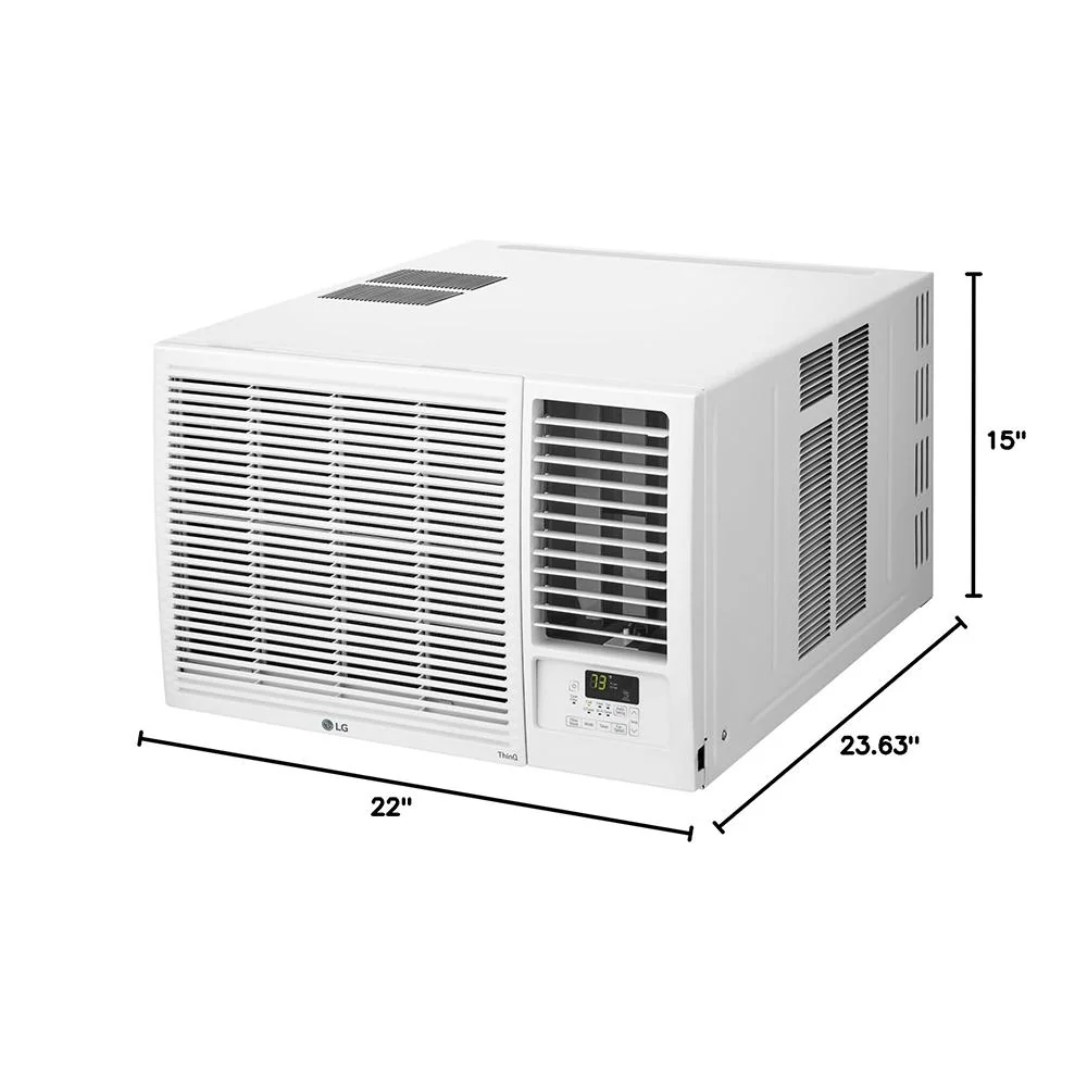 LG 12,200 BTU Smart Wi-Fi Window Air Conditioner with 3 Year Warranty - Image 9