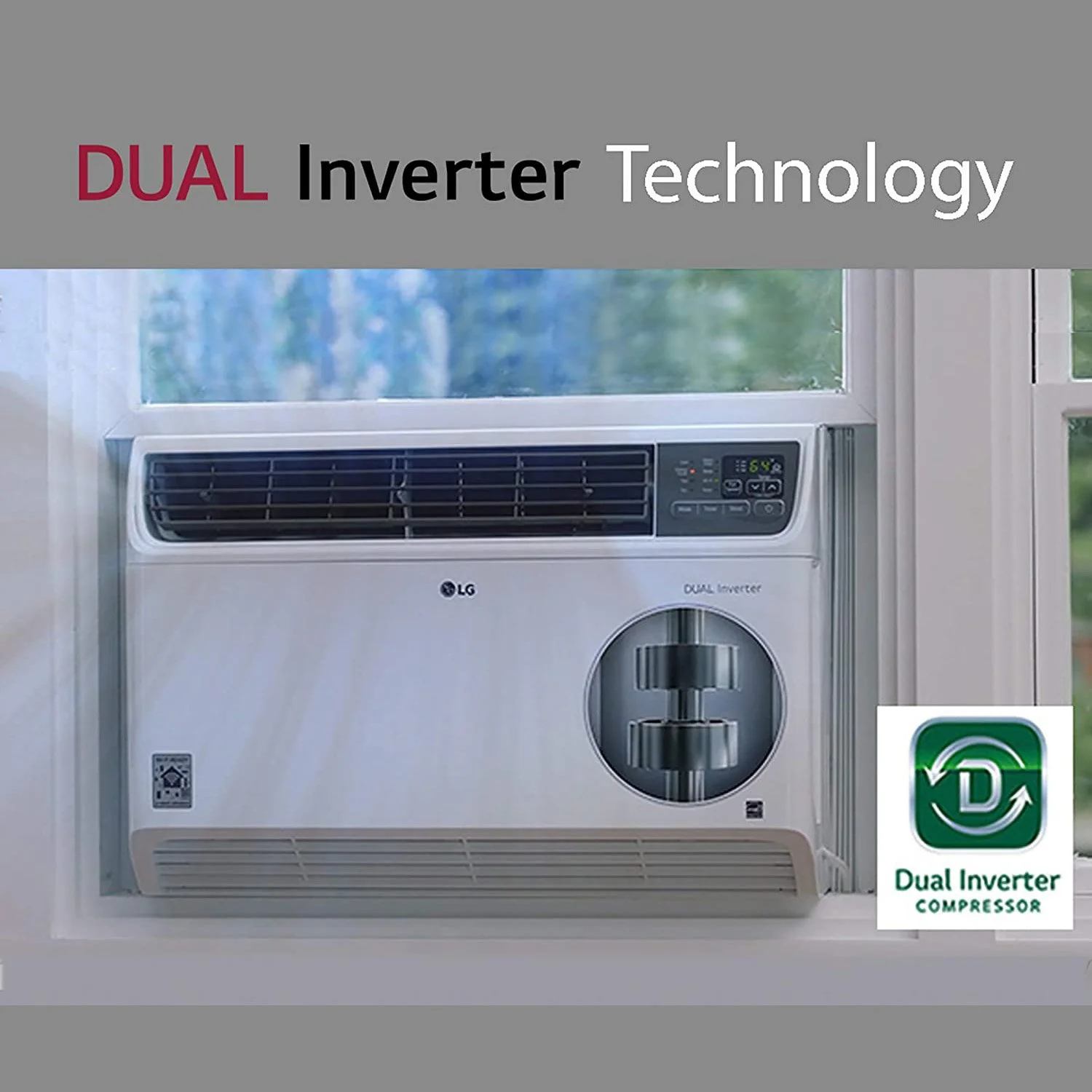 LG 22,000 BTU 230V Dual Inverter Air Conditioner (LW2217IVSM) - Factory Refurbished - Image 5