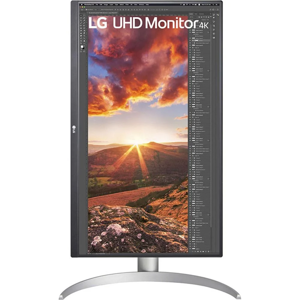 LG 27" 4K UHD (3840x2160) IPS Display VESA HDR400 USB-C PC Monitor Open Box - Image 12