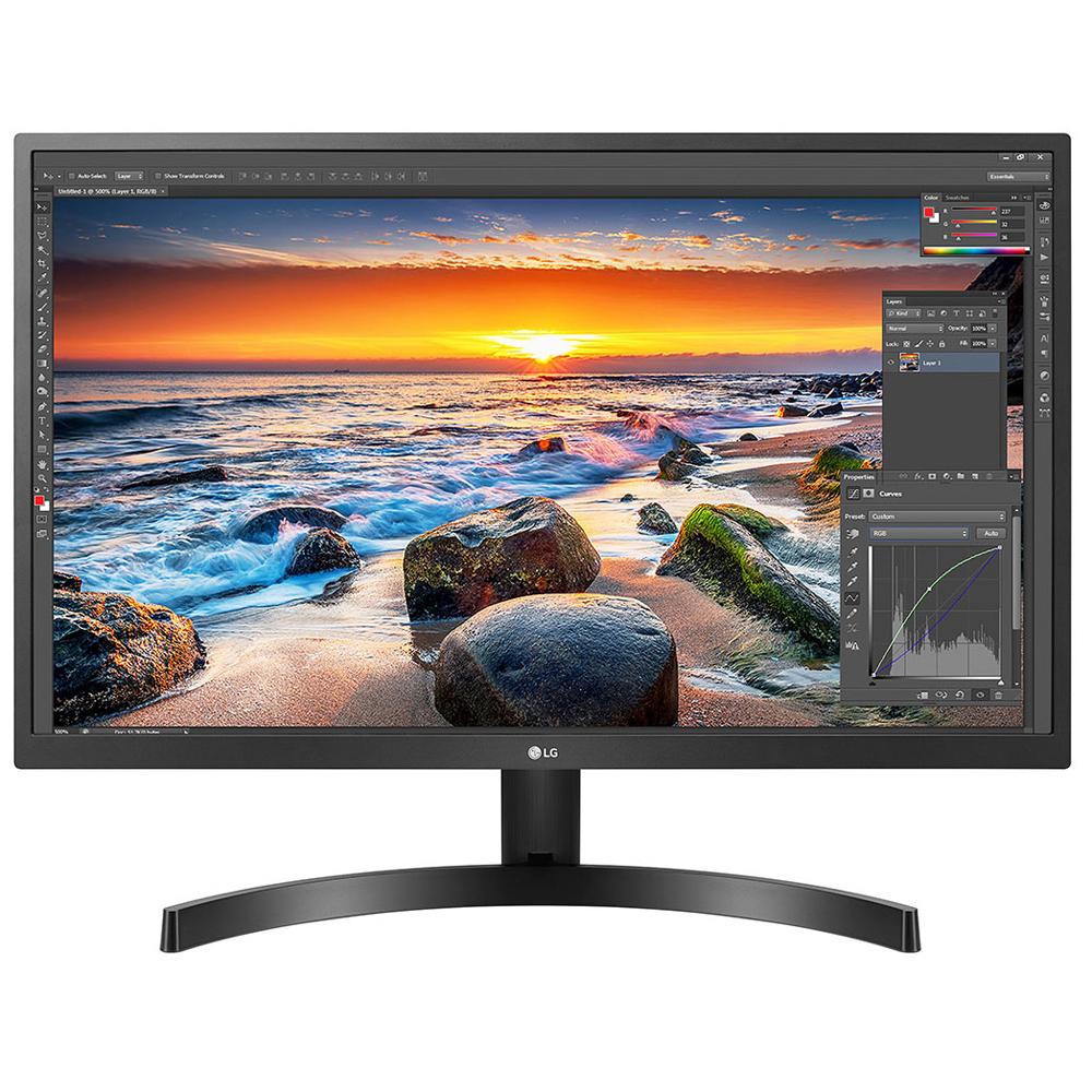 LG 27" 4K UHD 3840x2160 IPS HDR10 Monitor with FreeSync + 3 Year Warranty - Image 2