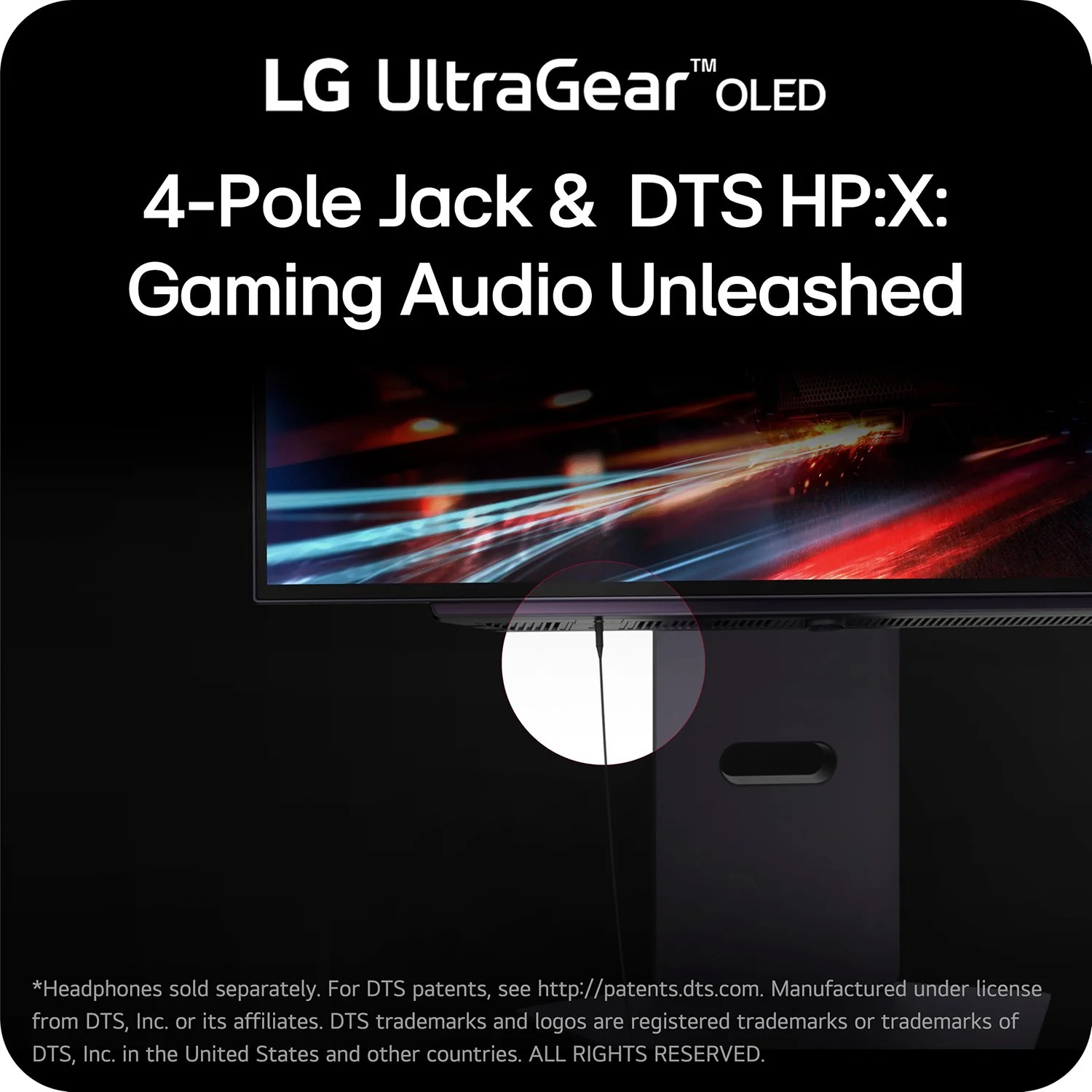 LG 27 Inch UltraGear OLED QHD 280Hz 0.03ms G-Sync Gaming Monitor - 27GX700A-B - Image 10