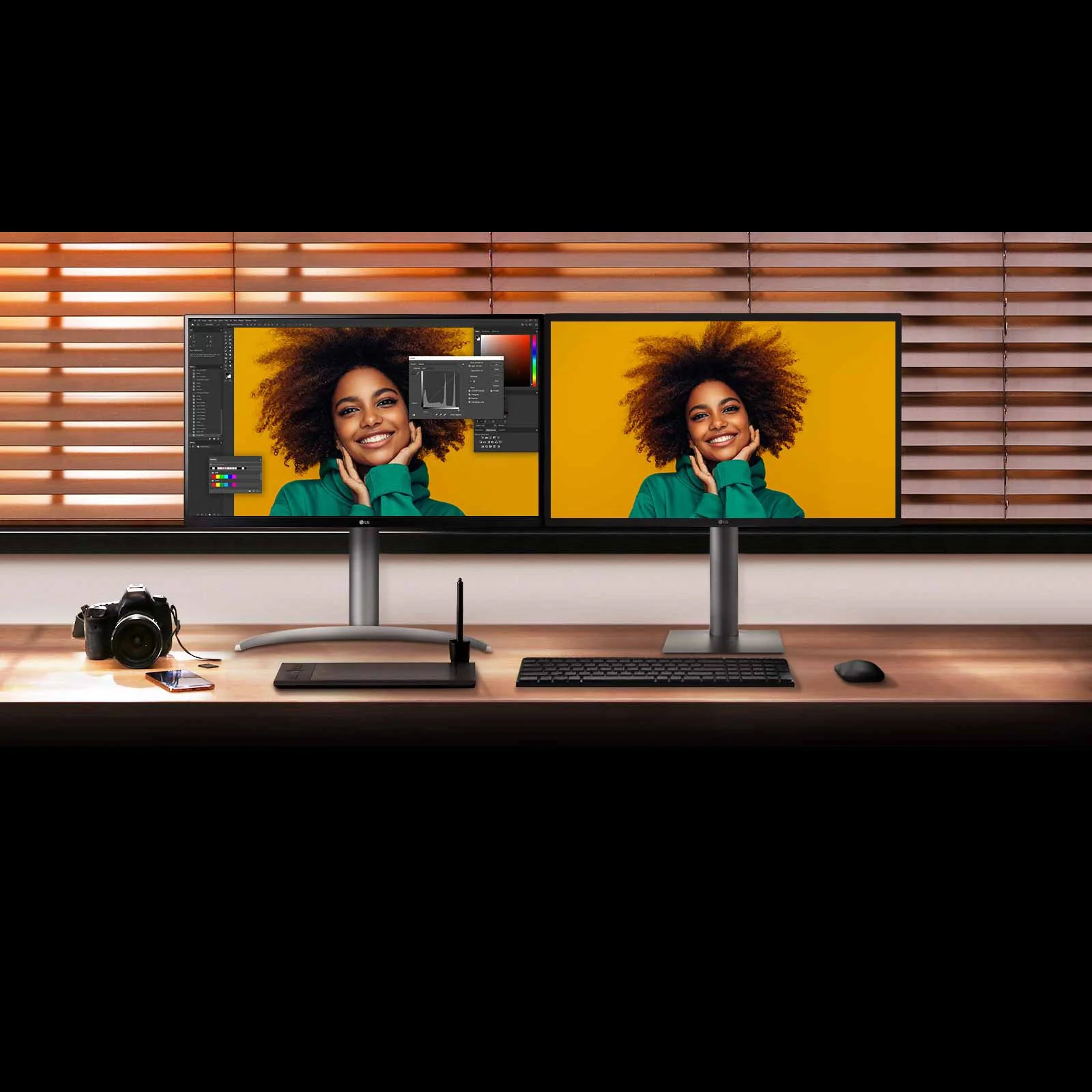 LG 27" UltraFine 4K OLED Pro Monitor with Pixel Dimming, 27EQ850-B - Image 9